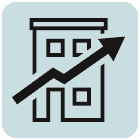 Immobilie kaufen Piktogramm für Immobilienkauf Kapitalanlage