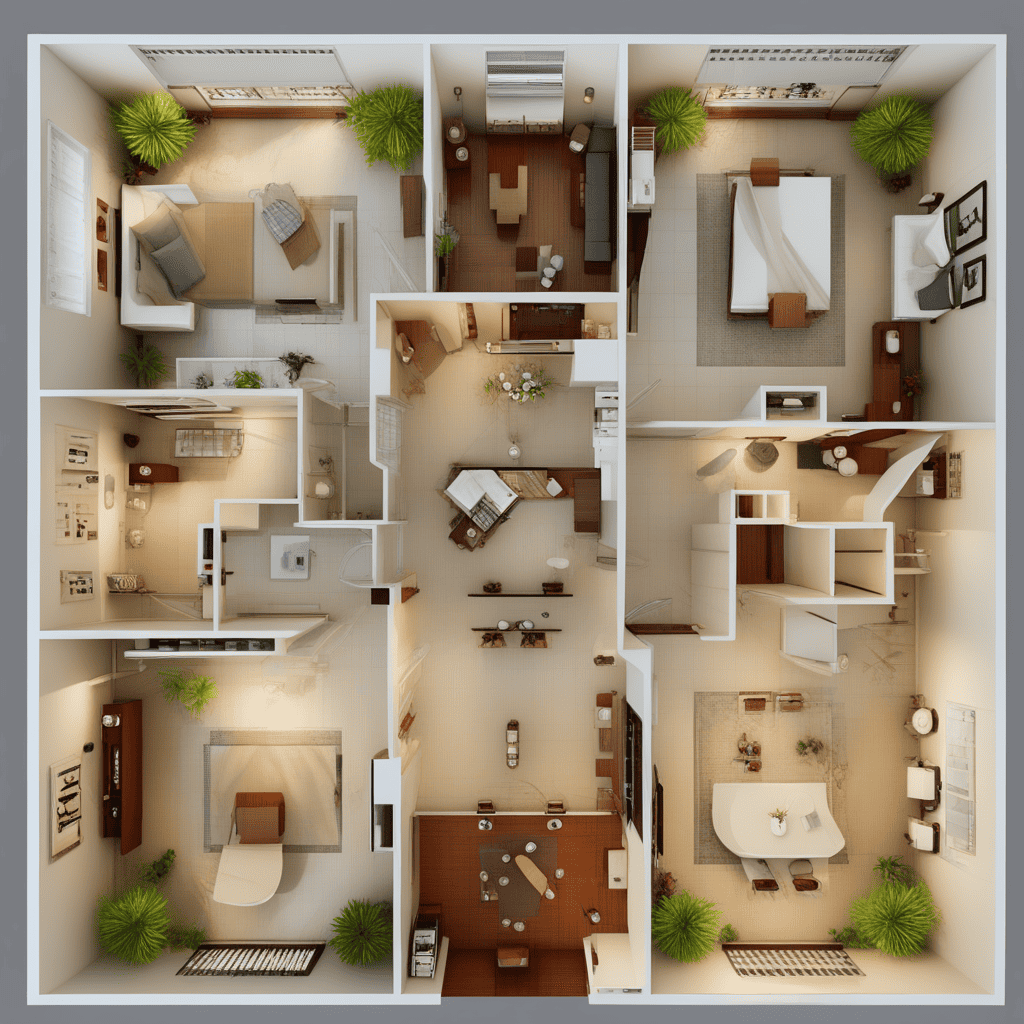 Eine Wohnung bewerten folgt anderen Regeln als die Bewertung eines Hauses.(Bild mit KI/AI erstellt.)